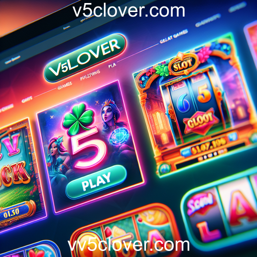 Descubra a Diversão dos Jogos de Slot em v5clover.com